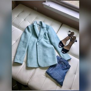 Green coat
